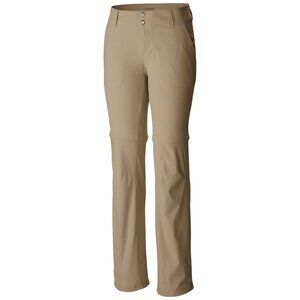 Columbia Pants Womens 24W Beige Saturday Trail II Convertible Pant
